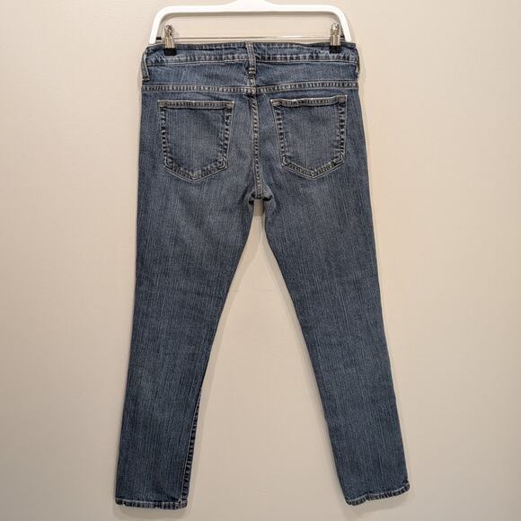 Garnet Hill Jeans Denim Skinny Classic Timeless Sustainable Chic - Size 8P - Picture 2 of 6